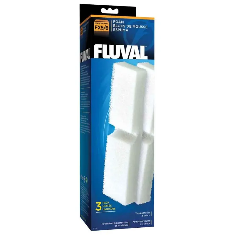 Fluval - Filter Foam Block FX5/FX6 3pk