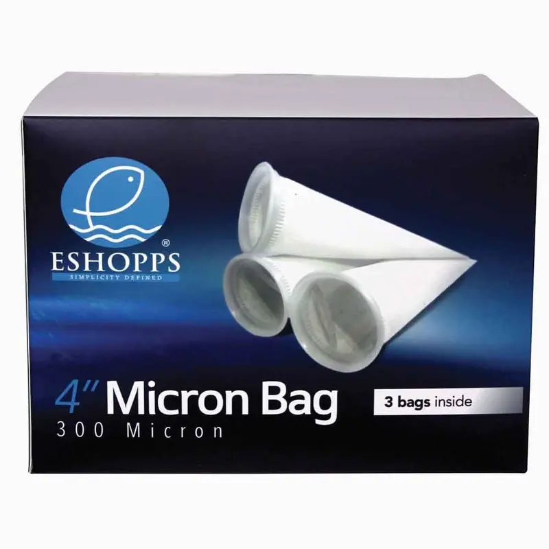Eshopps 4 in Micron Bag - 3 pk
