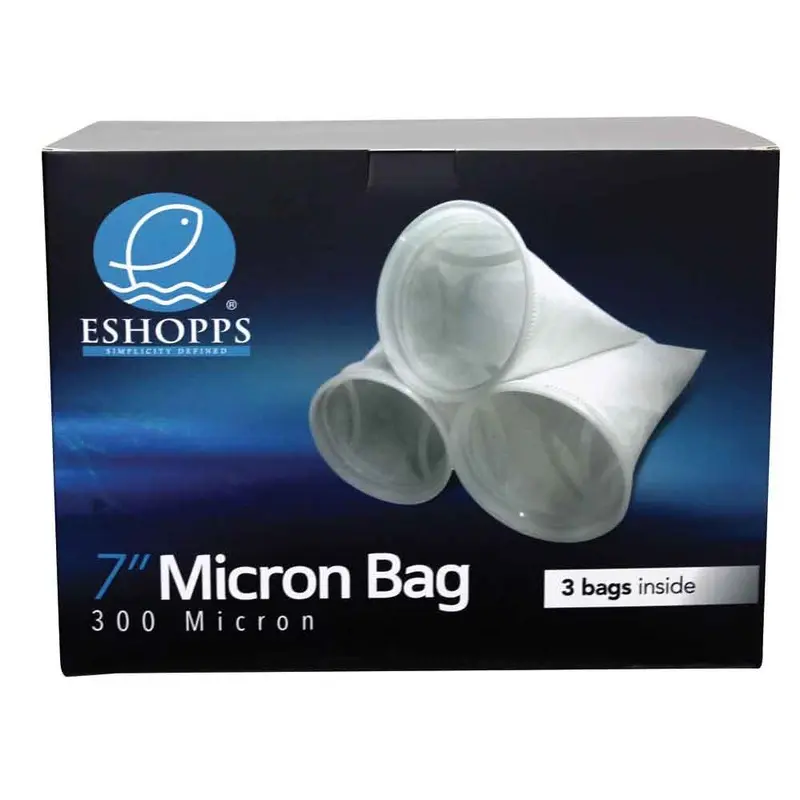 Eshopps 7 in Micron Bag - 3 pk