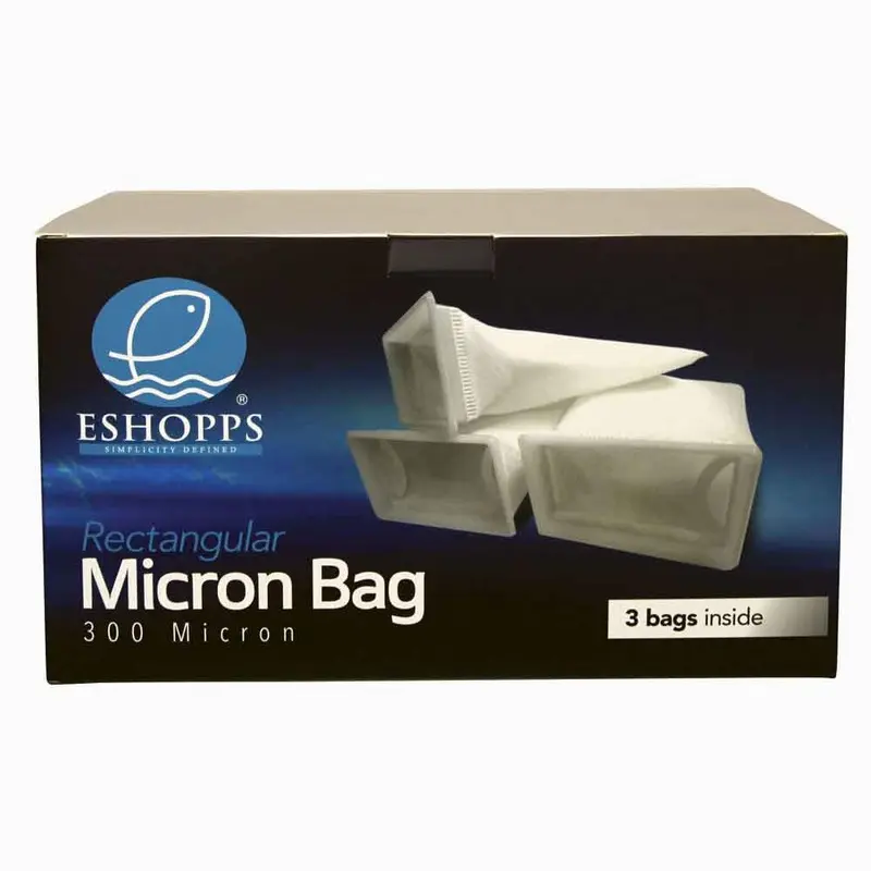 Eshopps Rectangular Micron Bag - 3 pk