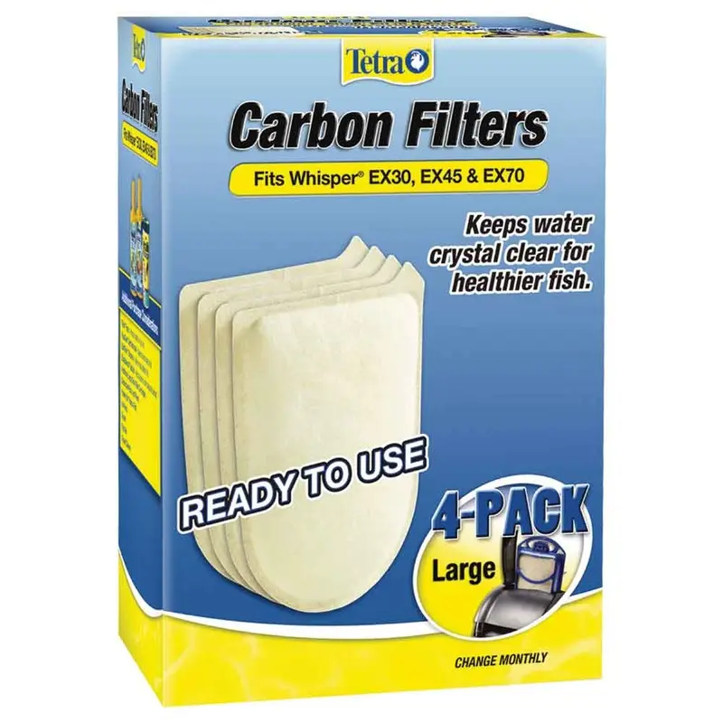 Tetra - Whisper EX30-70 Assembled Carbon Cartridge Lg 4pk