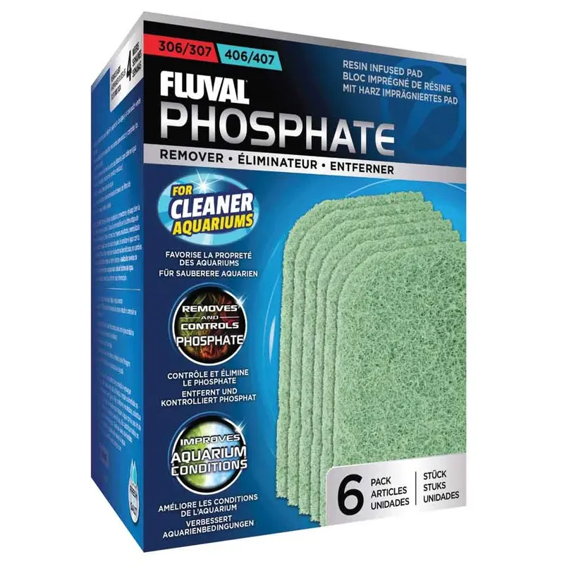 Fluval - Phosphate Remover Pad 307/407 6pk