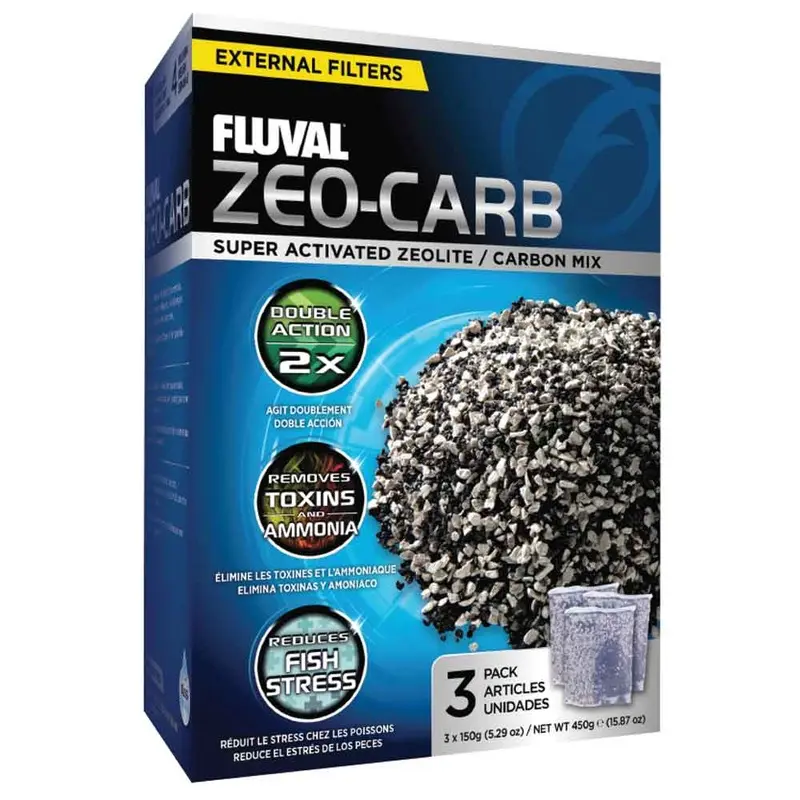 Fluval - Zeo-Carb 150g 3pk