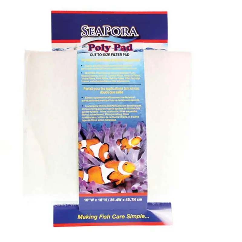 Seapora - Poly Filter Pad - 18' x 10 in.