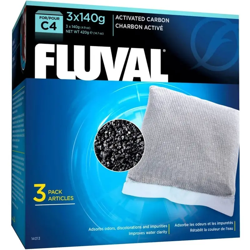 Fluval - C4 Carbon Media 3pk