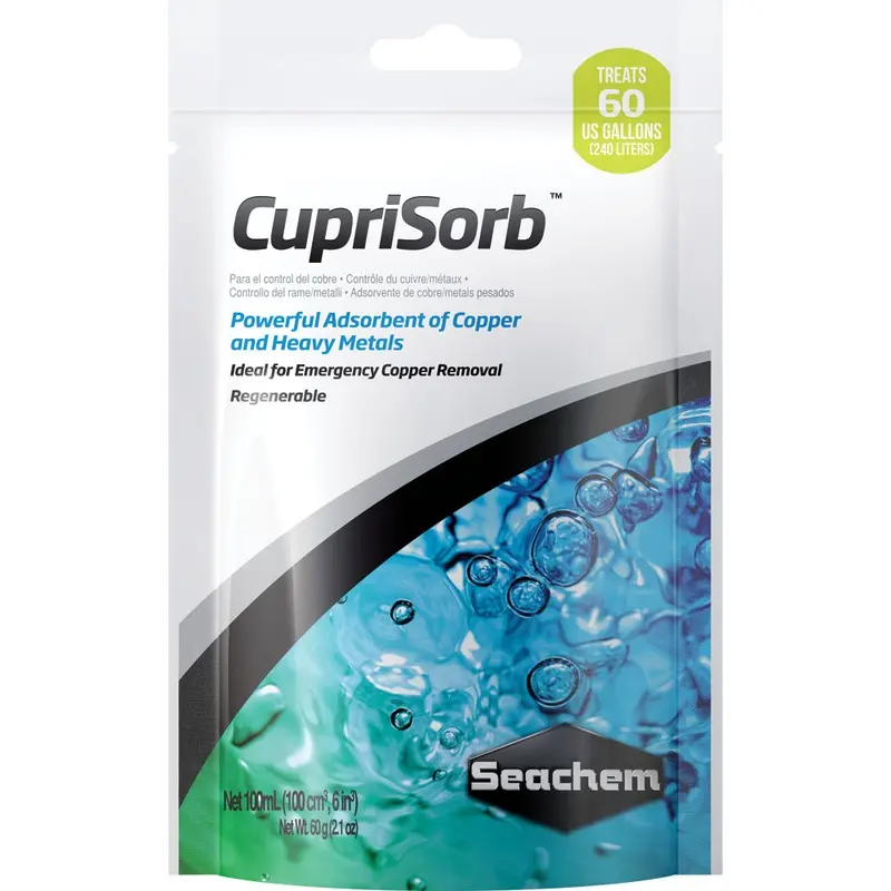 Seachem - Cuprisorb - 100mL Bagged