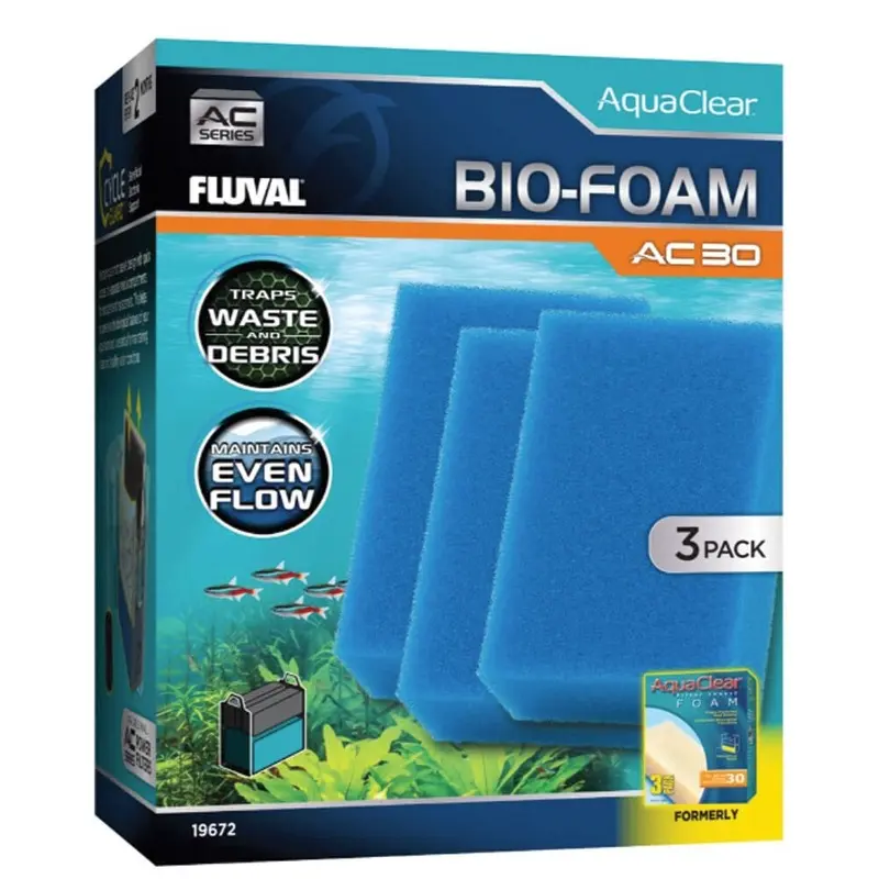 Fluval - AC30 Bio-Foam Insert 3pk