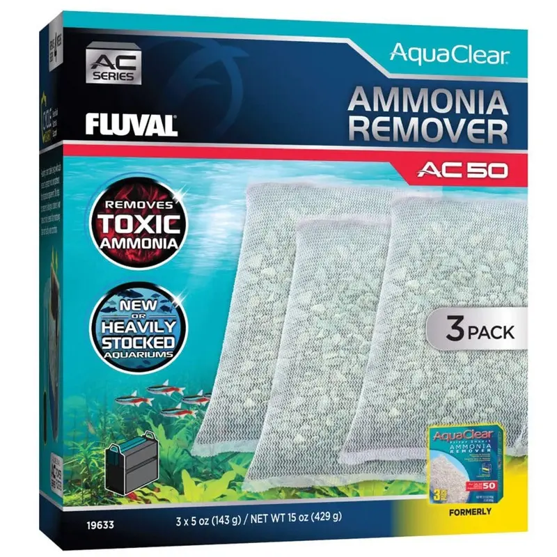 Fluval - AC50 Ammonia Remover 3pk