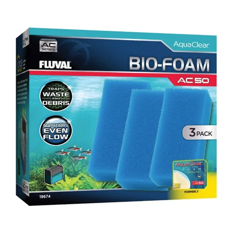 Fluval - AC50 Bio-Foam Insert 3pk