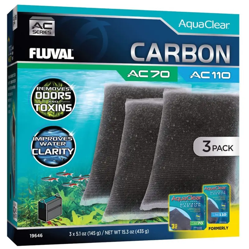 Fluval - AC70/110 Carbon Insert 3pk