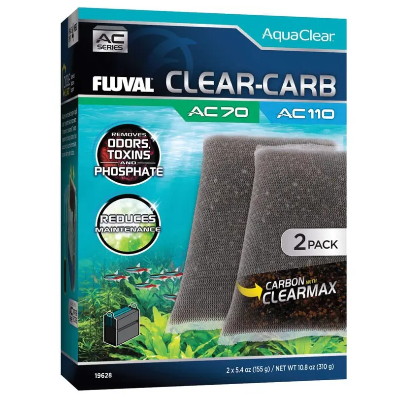 Fluval - AC70/110 Clear-Carb Insert 2pk