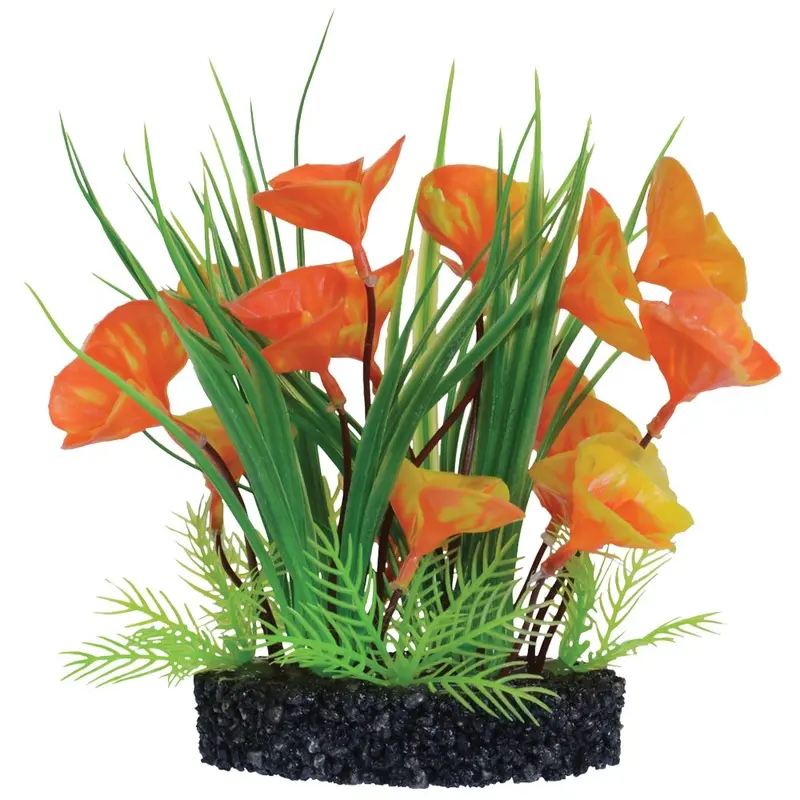 Luna Lily Bush - Aquarium Ornament - 7 in.