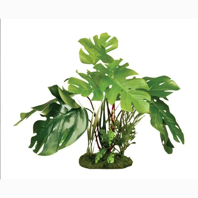 Blue Ribbon ColorBurst Florals-Split Green Leaf Philodendron