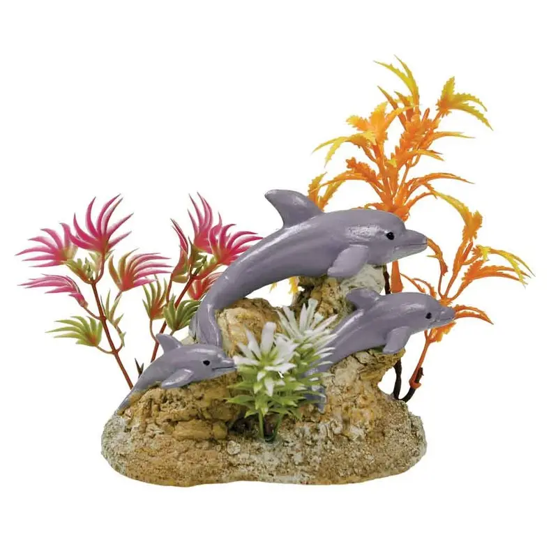 Exotic Environments Aquatic Scene with Dolphins