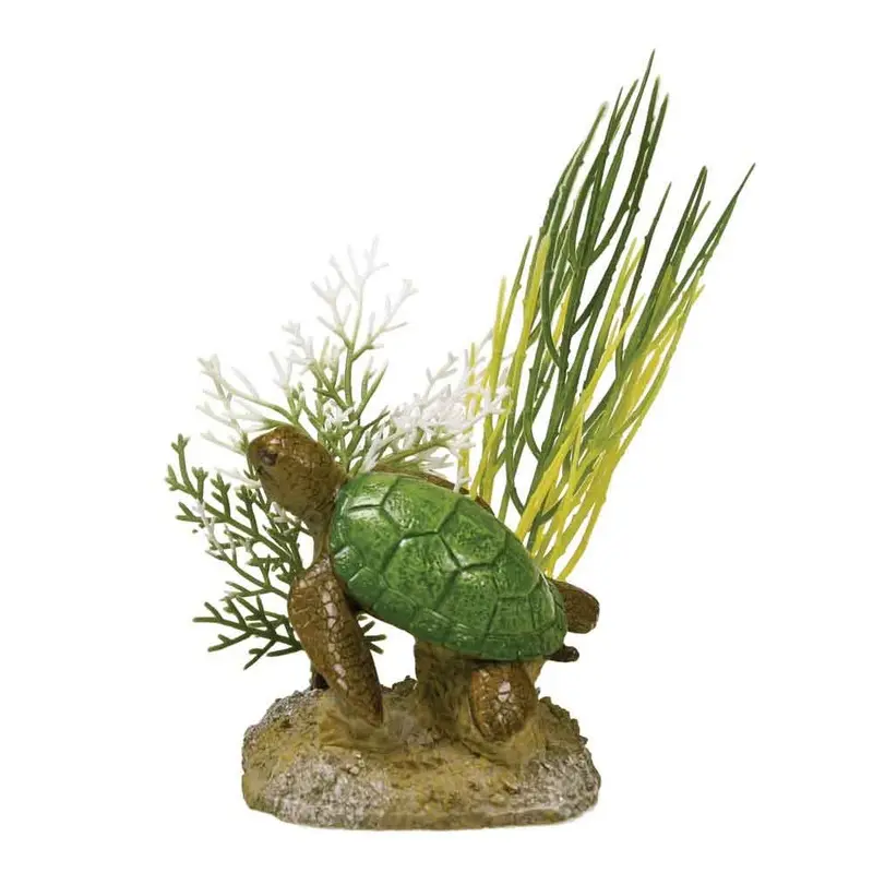 Exotic Environments Aquatic Scene with Turtle