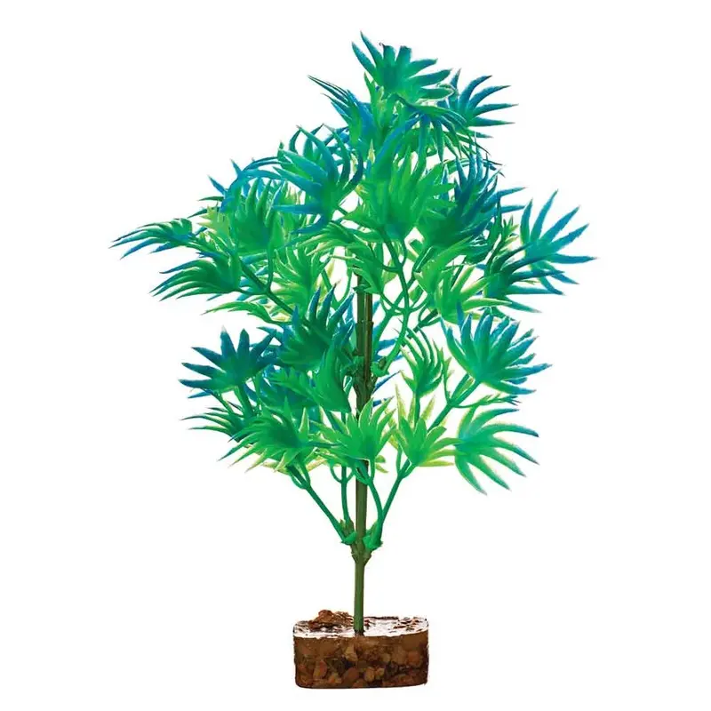 GloFish - Green & Blue Plant MD
