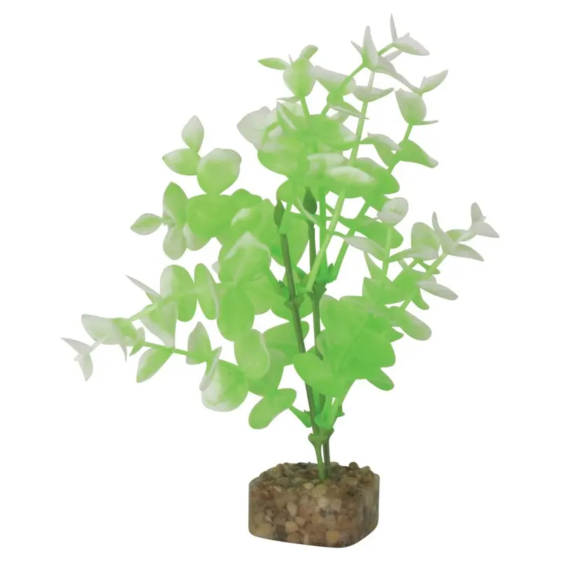 GloFish - Green & White Plant MD
