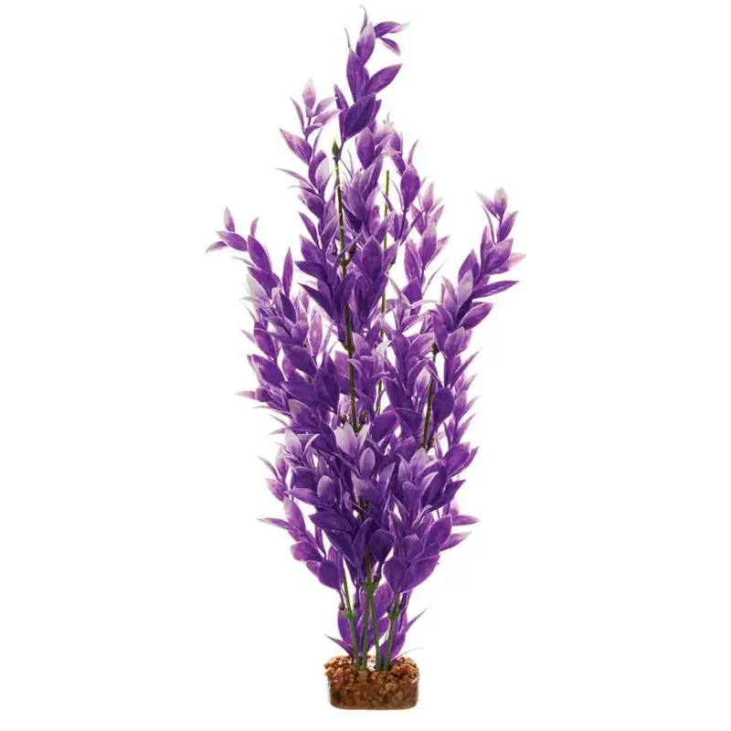 GloFish - Purple & White Plant XL