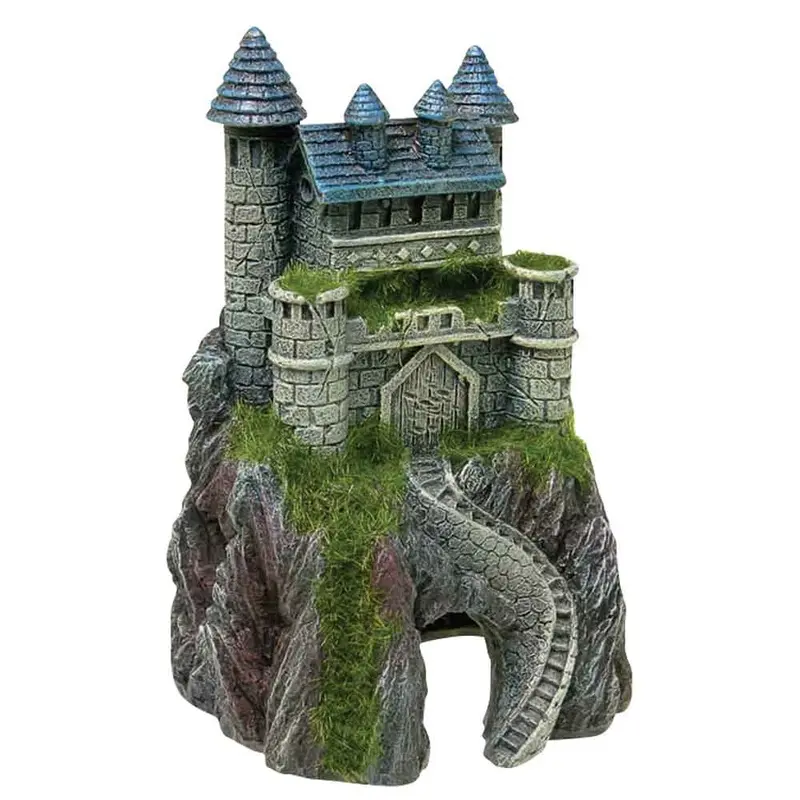 Mountain Top Castle with Moss