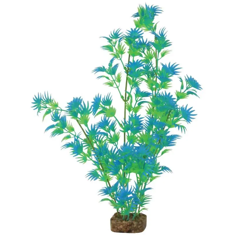 GloFish - Green & Blue Plant XL