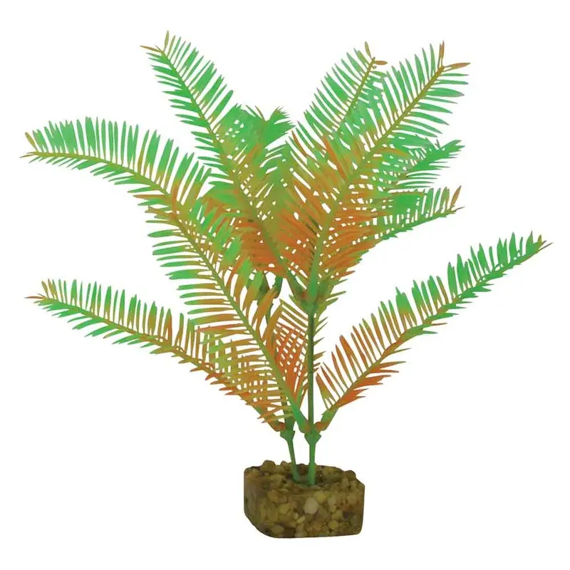 GloFish - Green & Orange Plant MD