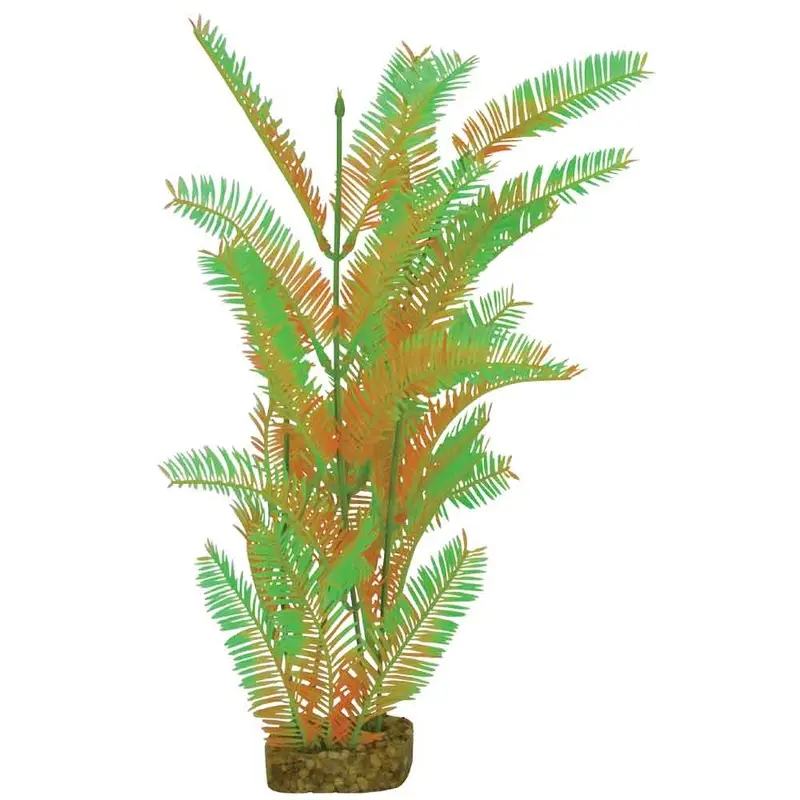 GloFish - Green & Orange Plant XL