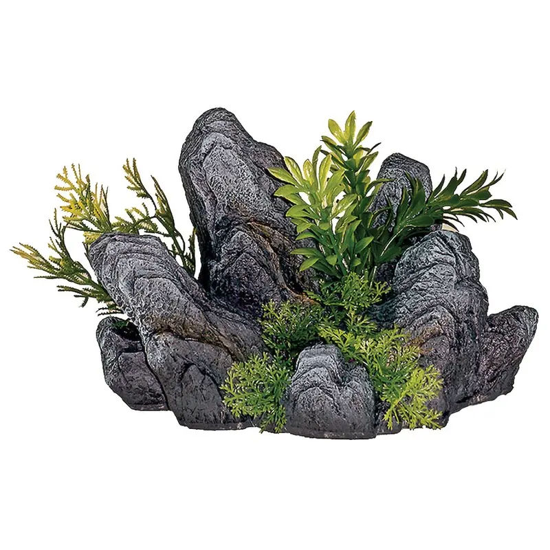 Marina - Rock Out Cropping w Plants