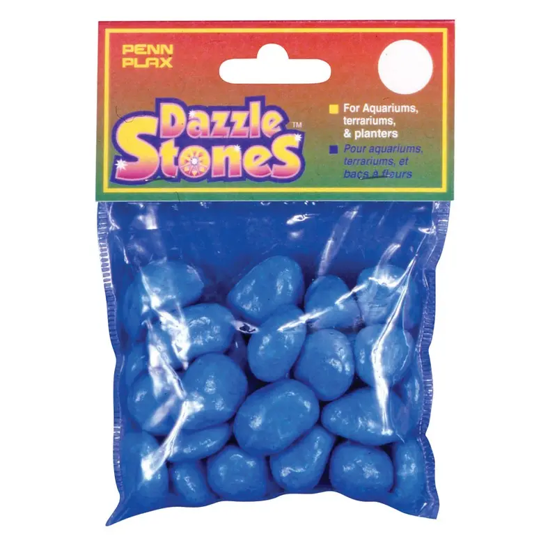 Penn Plax - Blue Dazzle Stones 0.5lb.
