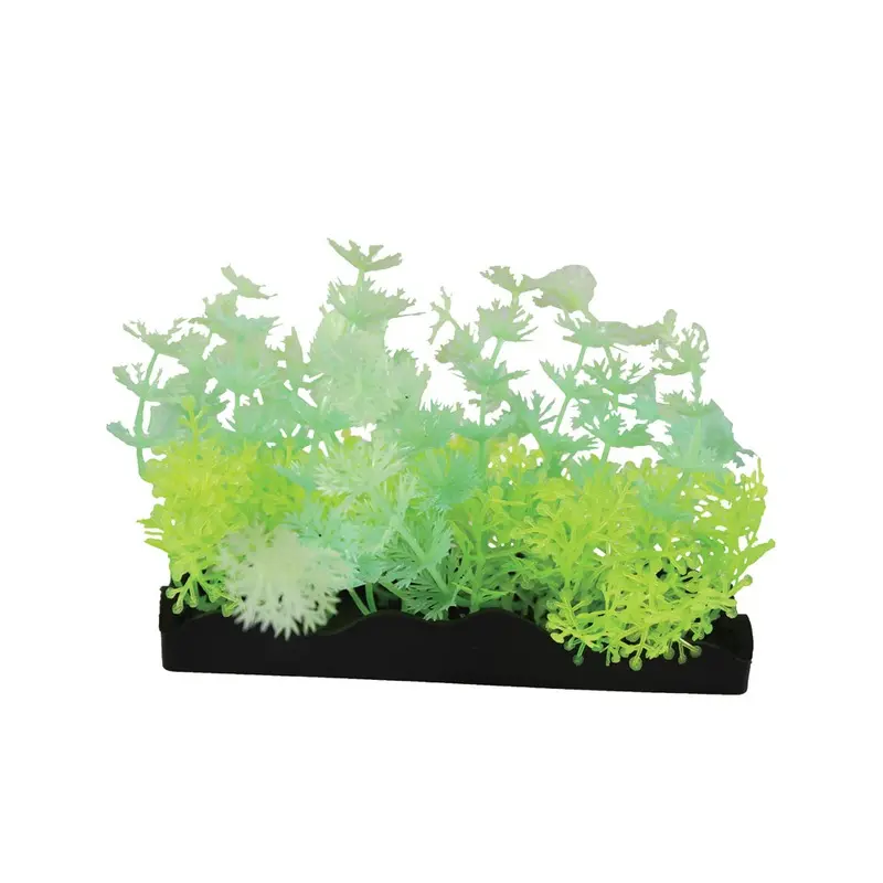 Penn Plax Glow Plants - Green Bunch - Md