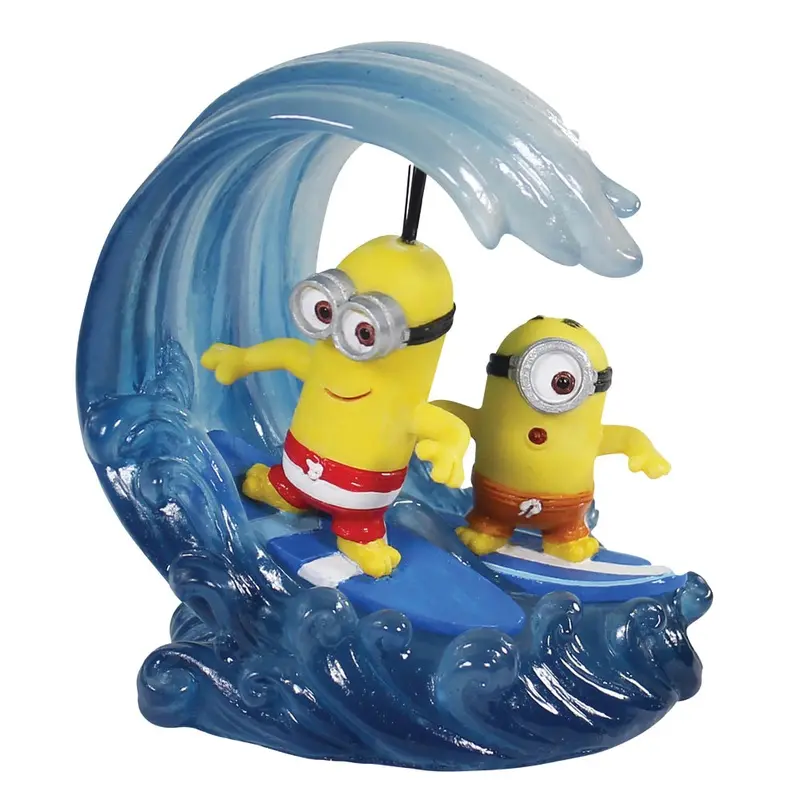 Penn Plax Minion Decor - Kevin/Stuart Surfing