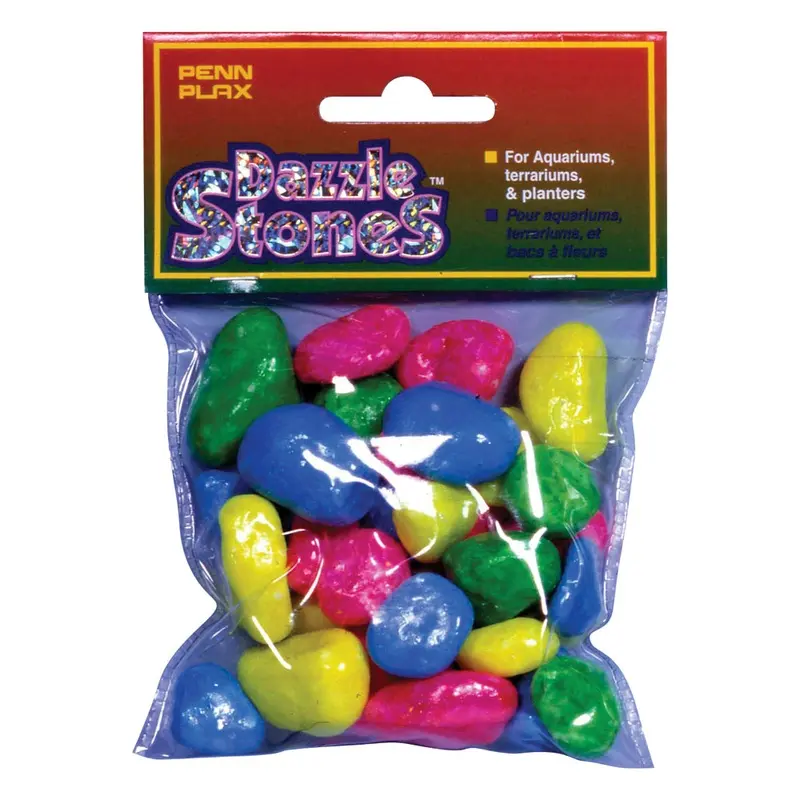 Penn Plax - Multi Color Dazzle Stones 0.5lb.