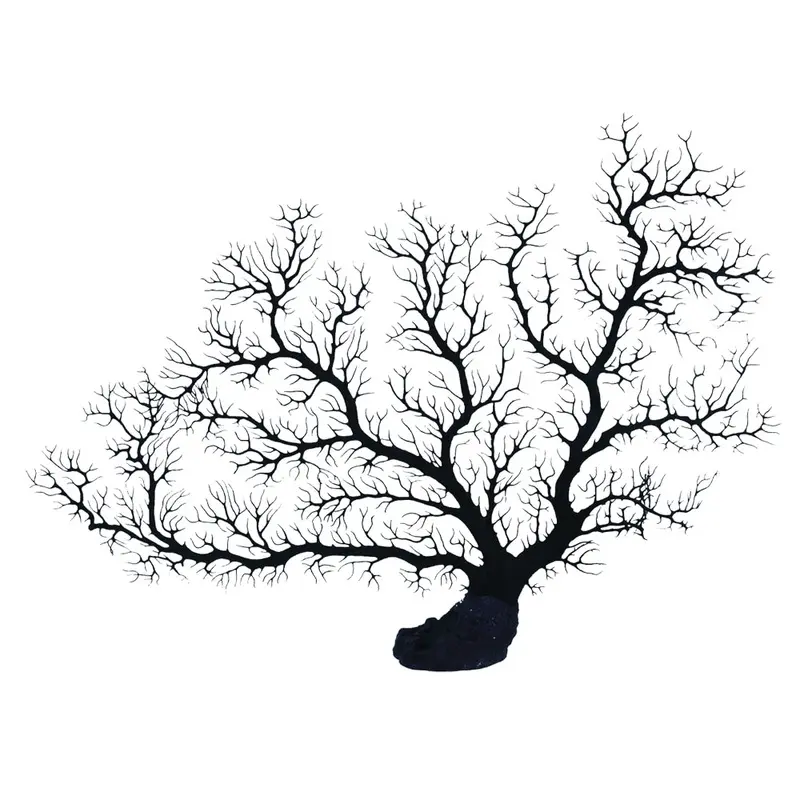 Underwater Treasures - Sea Fan Coral - Black