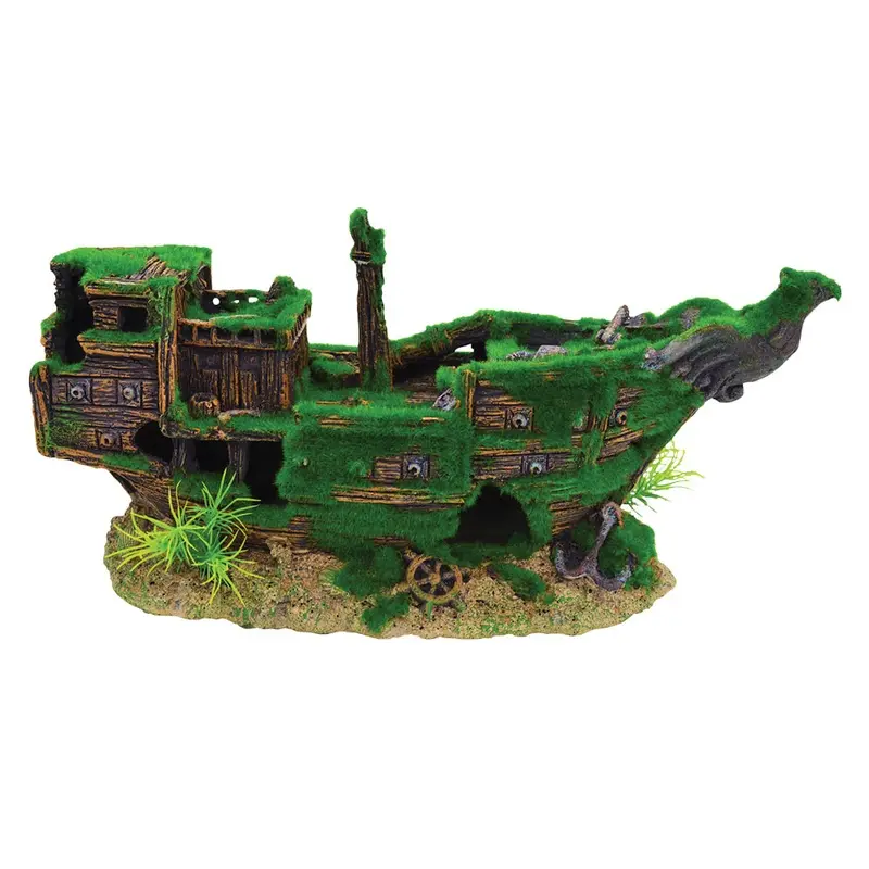Underwater Treasures - Mossy Shipwreck