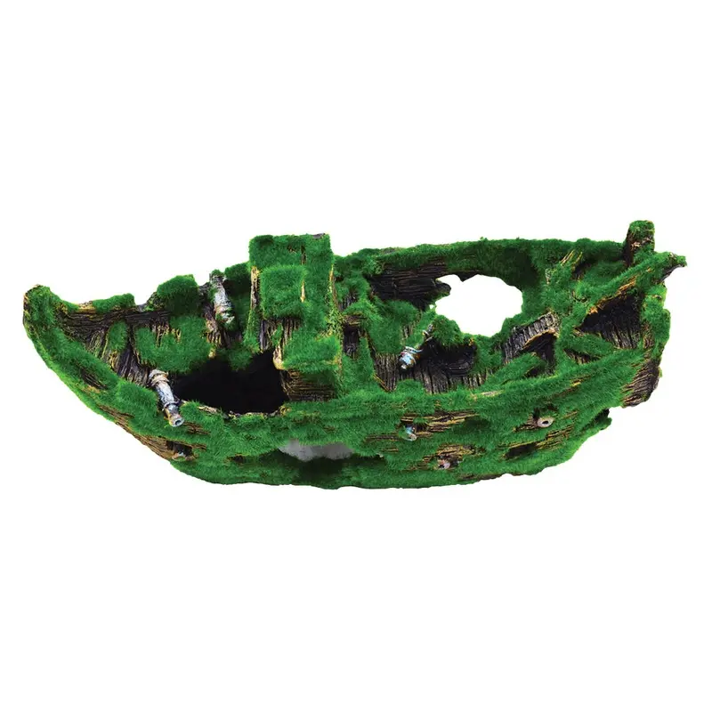 Underwater Treasures - Mossy Sunken Ship