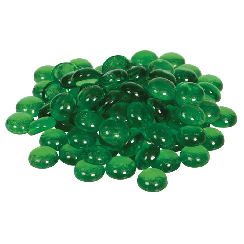 UT Decorative Marbles - Green - 100 pk
