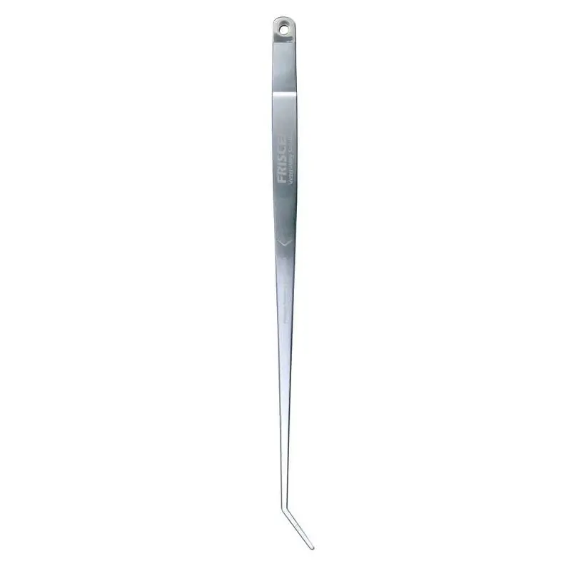 Friscer Stainless Steel Forceps - Angulated Tip - 20 in.