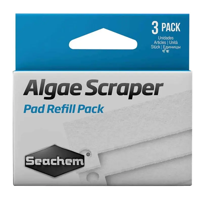 Seachem - Algae Scraper Replacement Scrubber Pads - 3 pk