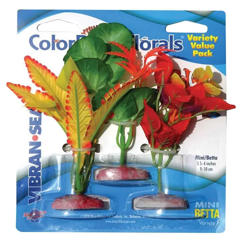 Blue Ribbon - Mini Betta Aquarium Plants - 4 in - 3 pk