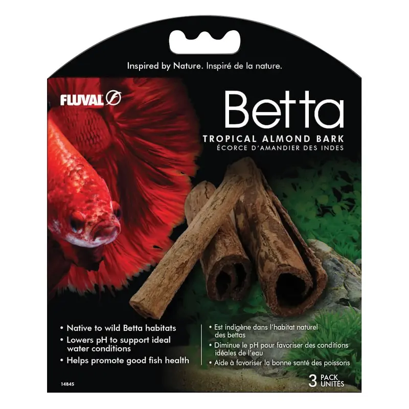 Fluval - Betta Tropical Almond Bark 3pk