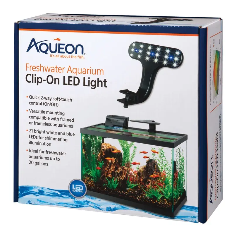 Aqueon Freshwater Clip-On LED Aquarium Light