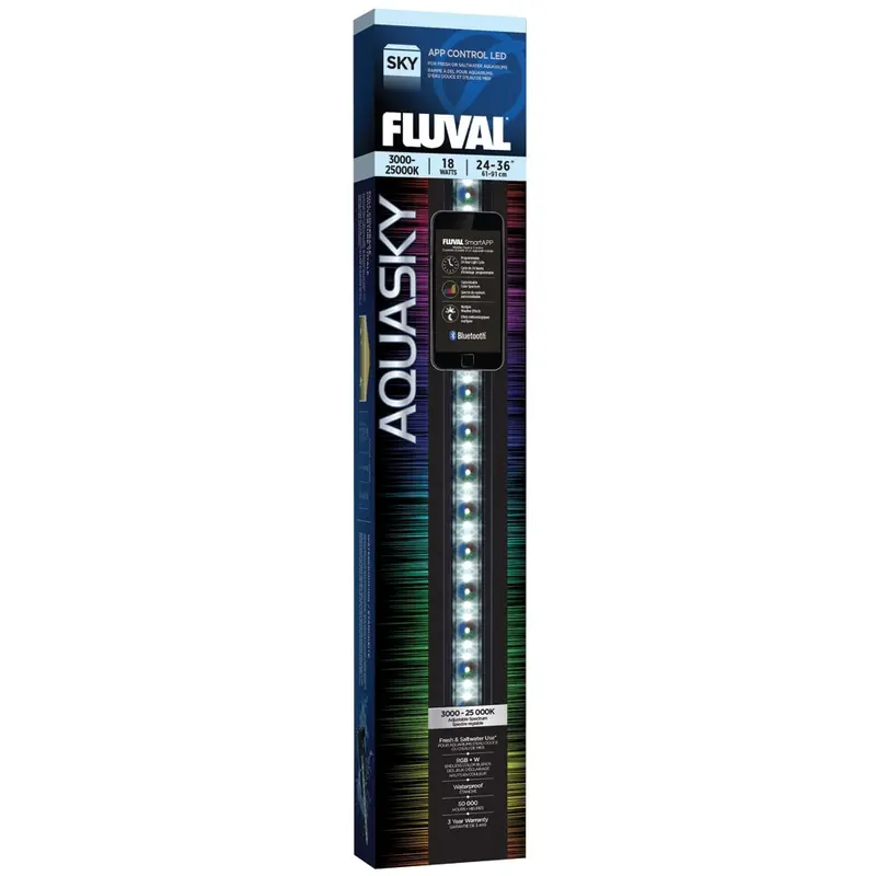 Fluval - Aquasky 2.0 Bluetooth LED 18W 24-36in
