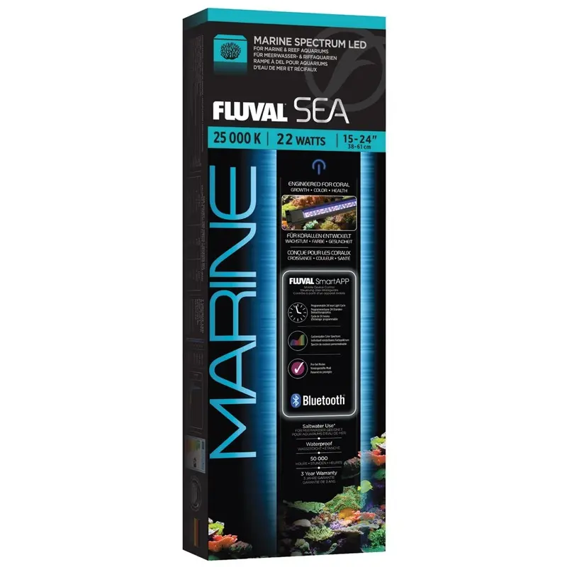 Fluval - Marine 3.0 Bluetooth LED 22W 15-24in