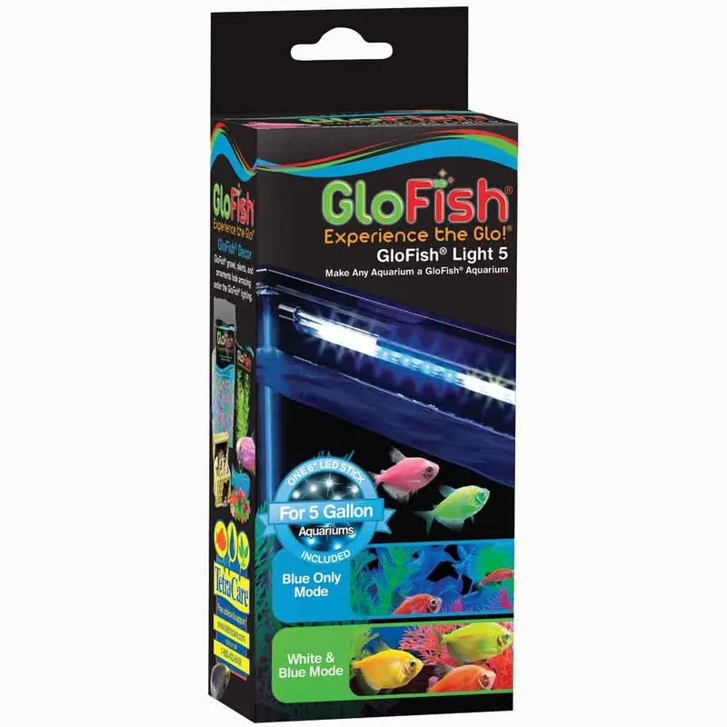 Tetra - GloFish Light 5 LED Stick White/Blue 6in