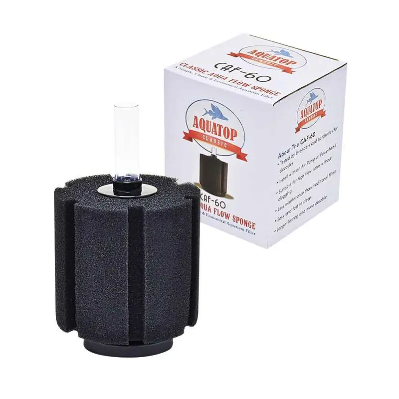 Aquatop Weighted Sponge Filter - Up to 60 gal.