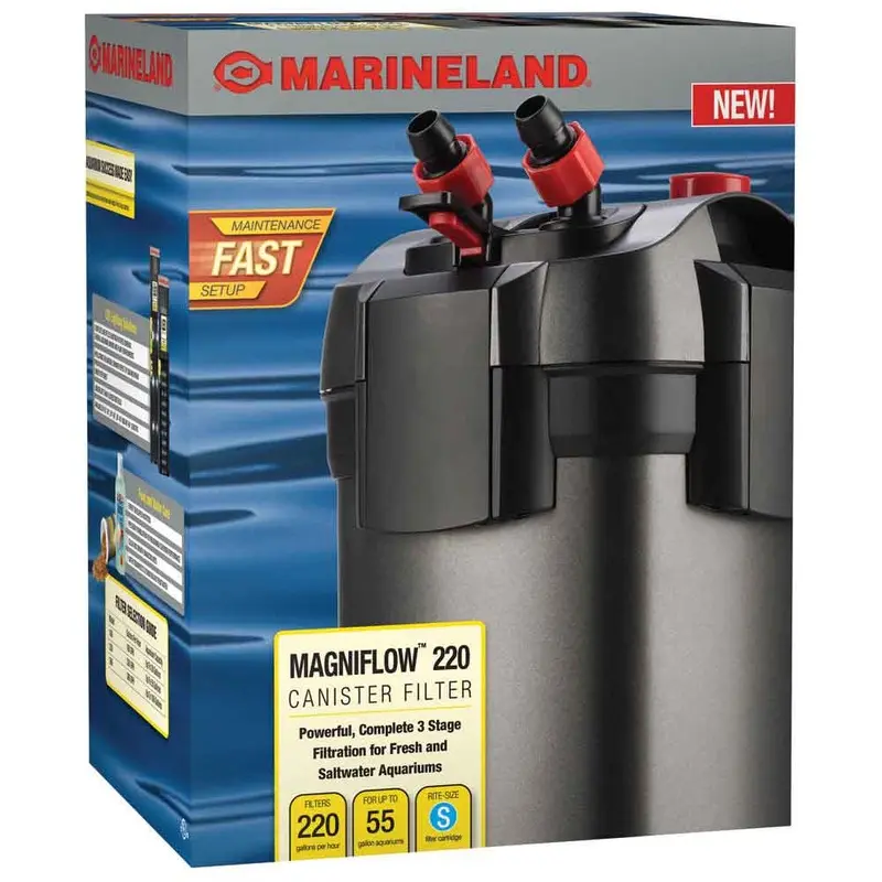 Marineland - Magniflow 220 Canister Filter Up to 60gal