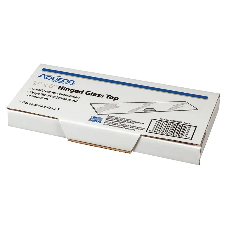 Aqueon Versa-Top Glass Canopy - 12in.