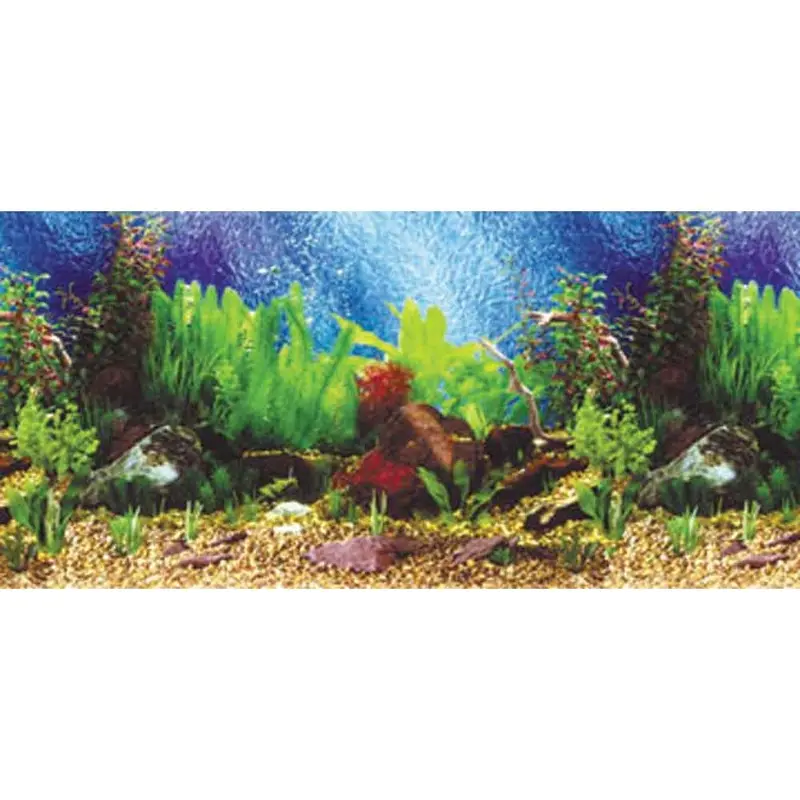 Penn Plax Background - Shalescape/ Tropical Blue - 24 in.