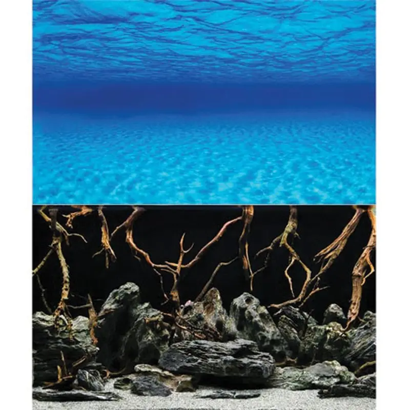 UT Background - Oceanscape/ Mystic Lake - 18 in.