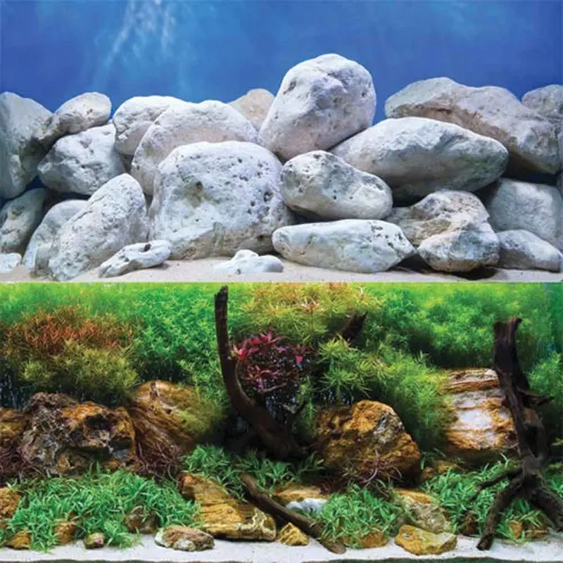 UT Background - Aquagarden & White Stone - 24 in - sold by ft
