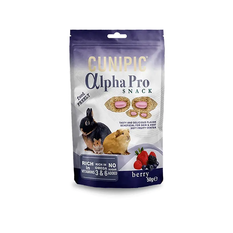 Cunipic Alpha Pro Snack Small Animal Treats Berry 50G